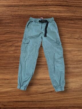 UNIONBAY Y2K  Cargo Jogger Pants in Sage Green